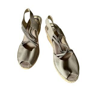 Abeo B.I.O. System Beige Espadrille Wedges: Y2K, Modern